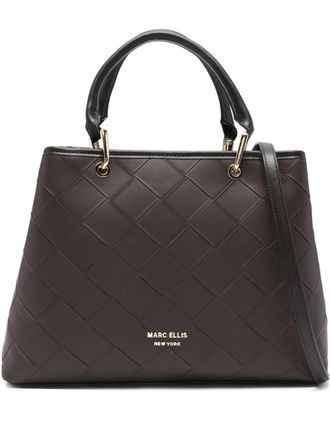 Marc Ellis Sunny tote bag - women - Polyurethane/Polyester - One Size - Brown