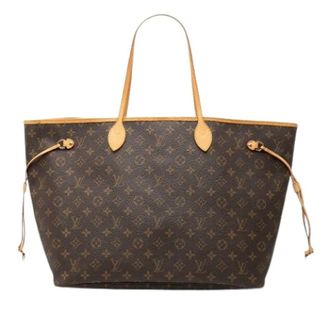 Louis Vuitton Pre-owned Tote Bags, female, Brown, Size: ONE SIZE Pre-owned Neverfull GM