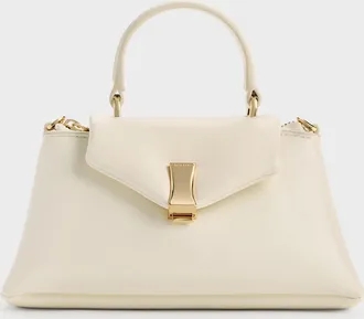 Charles & Keith Micro Lilibet Top Handle Bag