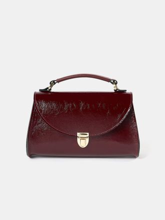 The Cambridge Satchel Company The Mini Poppy - Oxblood Patent