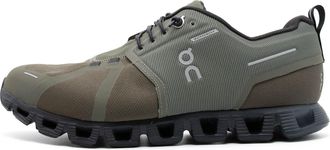 On Running Mens On Cloud 5 Waterproof Sports Shoes - Green Nylon - Size UK 8