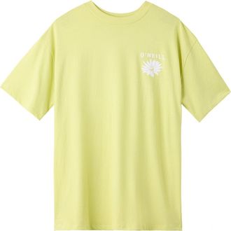 O'Neill Heritage Daisy Graphic Oversized T-Shirt in Celery at Nordstrom, Size Xx-Large