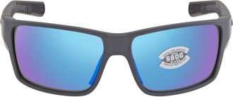 Costa REEFTON PRO Blue Mirror Poloarized Glass Mens Sunglasses 6S9080 908007 63