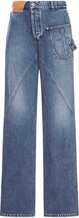 J.W.Anderson J. W. Anderson Workwear Jeans With Off-Centralized Closure