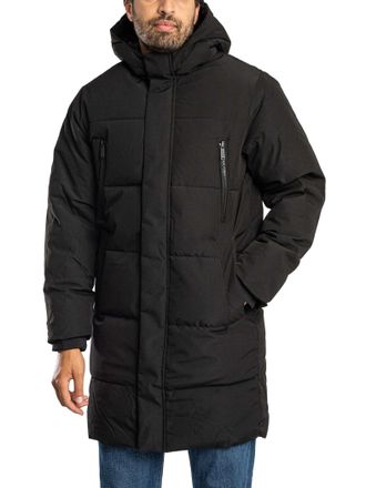 Jack & Jones Jack & Jones Becks Lange Gewatteerde Jas, Zwart