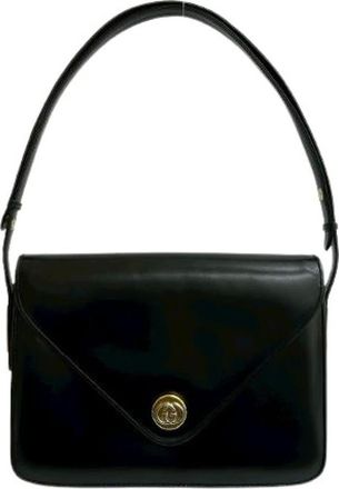 Gucci Pre-owned Shoulder Bags, female, Black, Size: ONE SIZE Pre-owned Vintage Shoulder Bag