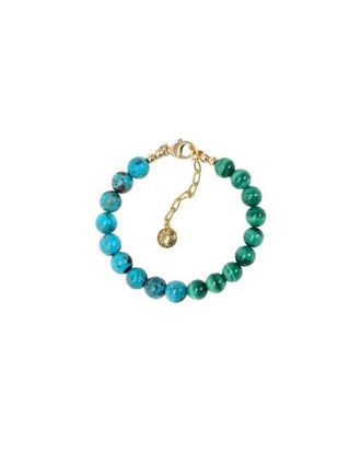 Fry Powers Turquoise + Malachite Bracelet in Turquoise/malachite at Nordstrom
