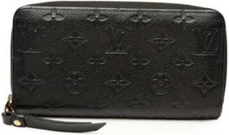 Louis Vuitton Pre-owned Vintage Long Wallet (bi-fold) - Dames - Vintage Accessoires - Zwart - ONE Size - Leer - Vintage