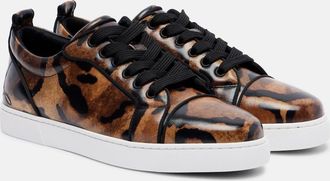 Christian Louboutin Fun Louise Junior leather sneakers