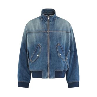 Givenchy Bomber Azul para Hombre - Jackets - Hombre - Azul - L