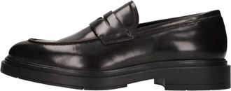 Marechiaro 1962 Mocassin in Abrasivato - Heren - Loafers - Zwart - 41 EU - Leer - Schoenen