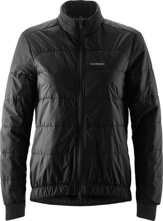 Gonso Fahrradjacke GONSO Trail Jacket Primaloft W, Damen, Gr. 36, schwarz, 57% Polyamid, 28% Polyester, 15% Elasthan, Jacken Fahrradjacke, Herren Radjacke, 