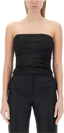 Moschino Dames, Tops, Zwart, Maat: XS