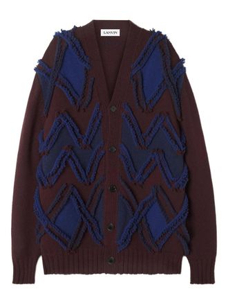 Lanvin Jacquard Cardigan