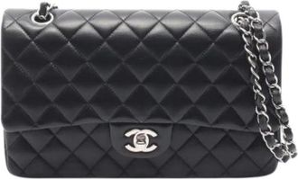 Chanel Pre-owned Vintage Shoulder Bag - Dames - Vintage Schoudertas - Zwart - ONE Size - Vintage