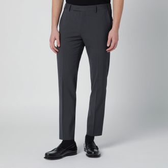 Pantaloni Torino Grey trousers in wool blend