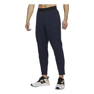 Nike Mens Nike Logo Sports Minimalistic Long Pants/Trousers Navy Blue DD2123-451