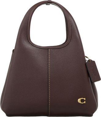 Coach Crossbody Bags - Polished Pebble Leather Lana Shoulder Bag 23 - brown - Crossbody Bags for ladies