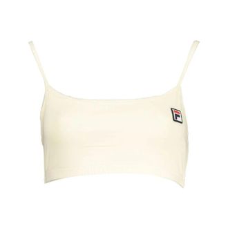 Fila Linfen Top - Dames - Tops zonder mouwen - Wit - XS - Katoen - Tops