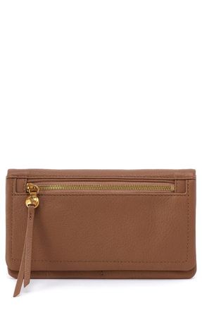Hobo Lumen Leather Bifold Wallet in Timber Brown at Nordstrom