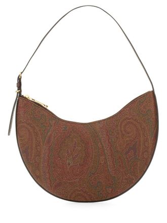 Etro Womens Hobo Bag Essential Brown Shoulder