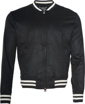 Kired Giacca con bordo a coste - Nero