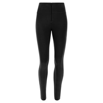 Freddy Leggings FREDDY Leggings WRUP2HC001ORG, Damen, Gr. XL, EURO, schwarz, Obermaterial: 81% Baumwolle CO. 19% Elasthan EL., Hosen Leggings