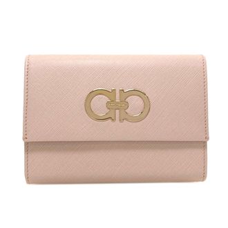 Ferragamo Leather Wallet (Bi-Fold) (Pre-Owned)