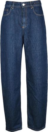 Marella Wide Jeans - Dames - Loose Fit Jeans - Blauw - XL - Katoen - Jeans