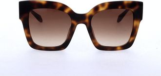 Just Cavalli Ladies Brown Square Sunglasses SJC019V