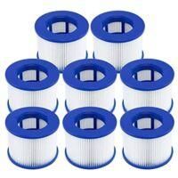 OEM Filtro De Spa De Rosca, Cartucho De Filtro Para Clever Spa, Filtro De 75 X 100 Mm, Cartucho De Filtro Para Spa, 8 Unidades
