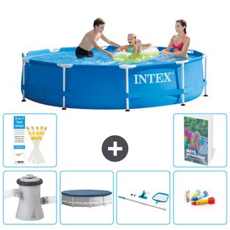 Intex Piscina Con Estructura Redonda - 305x76 Cm - 7-piezas S299