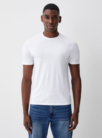 Le 31 Mens 100% organic cotton crew-neck T-shirt Standard fit