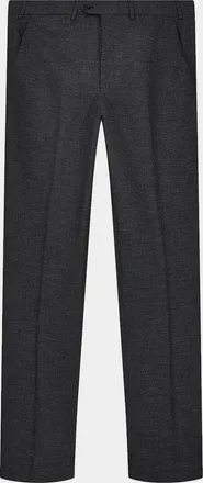 Emporio Armani Men & apos;s Wool-Blend Jacquard Slim Flat-Front Pants