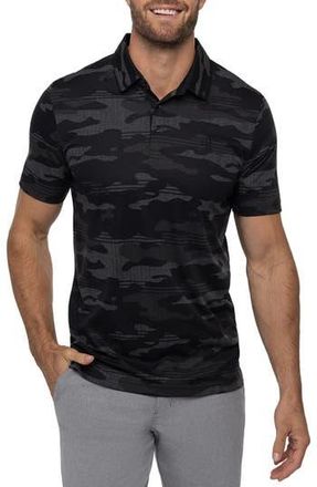 Travis Mathew Beachside Stealth Camo Polo in Black at Nordstrom Rack, Size Medium
