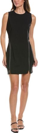 Kenneth Cole Zipper Detail Sheath Dress