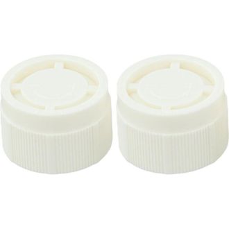 OEM Paquete De 10 Tapones Decorativos De Pl&aacute;stico Blanco M30 X 1,5 Trv Para V&aacute;lvulas Termost&aacute;ticas De Radiador, 34 Mm