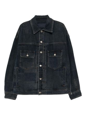 Juun.J Giacca denim in cotone - Blu