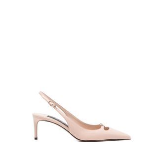 Dolce & Gabbana Pumps, female, Pink, Size: 7 1/2 US With Heel Powder