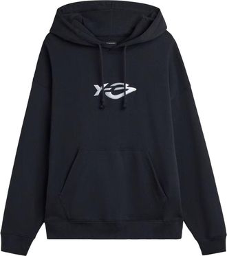 adidas x Y-3 French Terry Liquid Logo Hoodie Asia Sizing Black KR1070