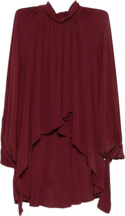 Dixie Blusa in cotone - Rosso