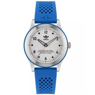 adidas Adidas Mens Originals Code Three Silver Dial Watch