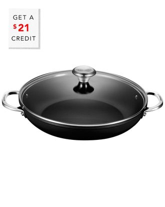LE CREUSET Toughened Nonstick Pro 4Qt Shallow Casserole With $21 Credit