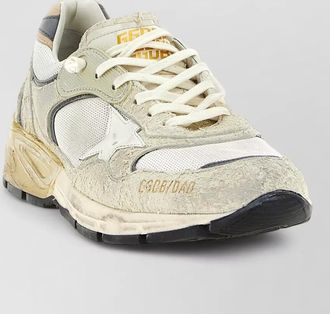 Golden Goose running dad sneakers mesh star emblem
