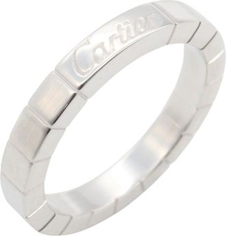 Cartier Silver White Gold (18K) Band Ring (Pre-Owned)