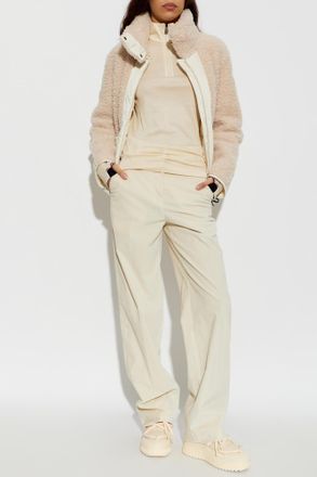 Moncler Cream MONCLER GRENOBLE PERFORMANCE & STYLE Sweater, Womens, Cream