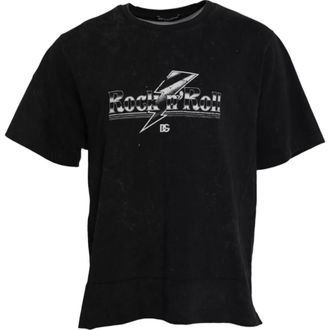 Dolce & Gabbana Rocknroll T-shirt Korte Mouwen