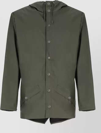 Rains waterproof hooded jacket