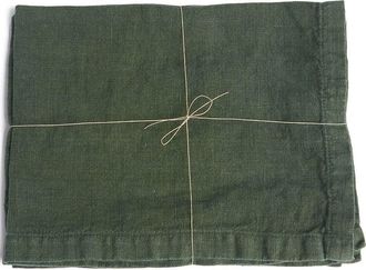 ONCE MILANO set of two linen placemats - unisex - Linen/Flax - One Size - Green