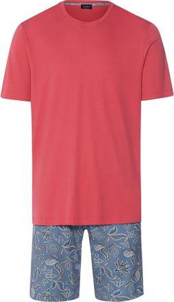 Hanro Night And Day Crew Neck Cotton Pajama Set in Seaside Paisley at Nordstrom, Size Xx-Large